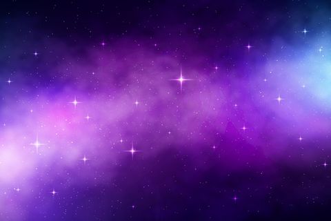 有恒星背景的梯度星系