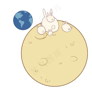 中秋节赏月玉兔 中秋节赏月玉兔