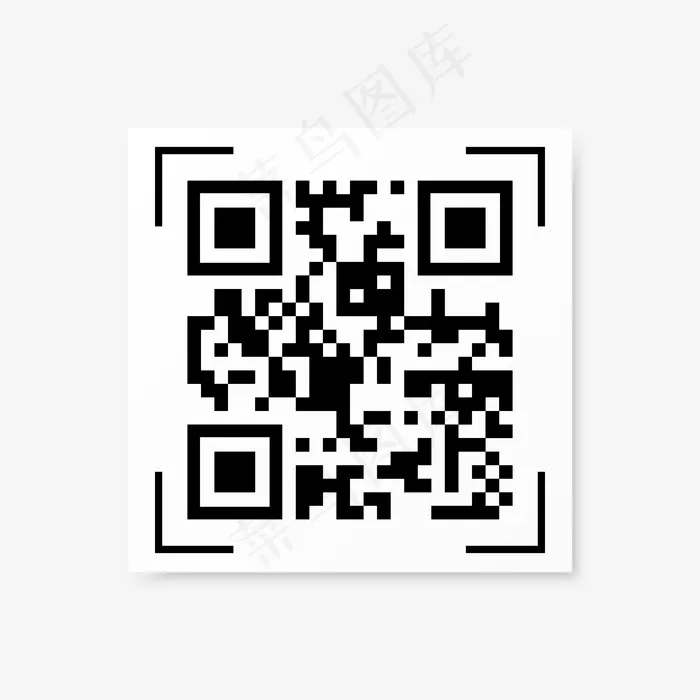 矢量qr码样本分离eps,ai矢量模版下载