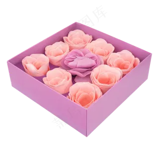 爱情玫瑰花盒