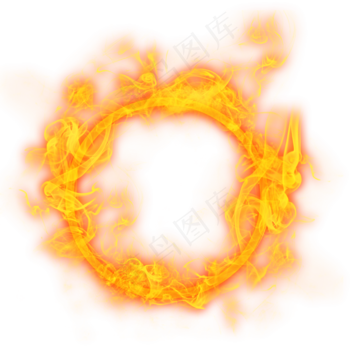 火圈火轮火焰,免抠元素