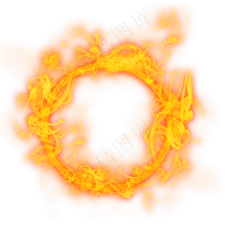 火圈火轮火焰,免抠元素