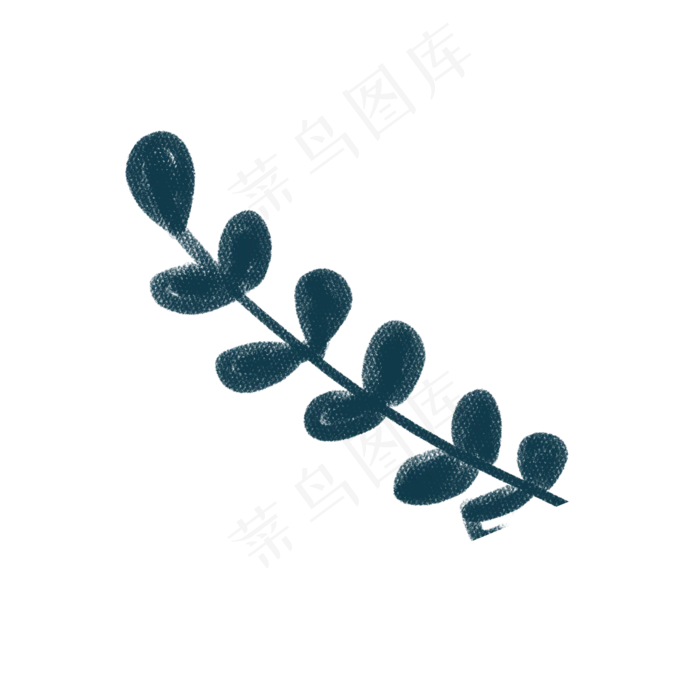 绿色植物叶子下载(2000X2000(DPI:300))psd模版下载