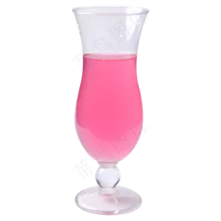 粉色鸡尾酒,免抠元素