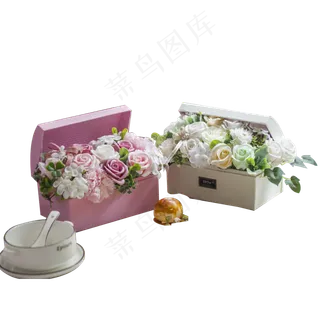 新鲜的花朵免抠图