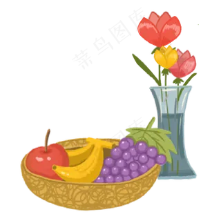 水果与花瓶