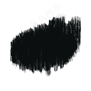 中国风水墨涂鸦笔刷
