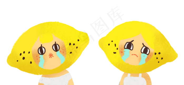 柠檬精卡通人物