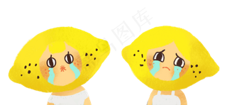 柠檬精卡通人物