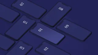 简约风格手机app展示样机素材