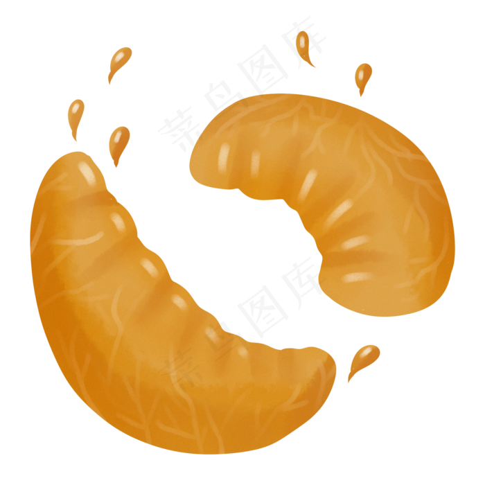 桔子甜味橘色橘黄圆形