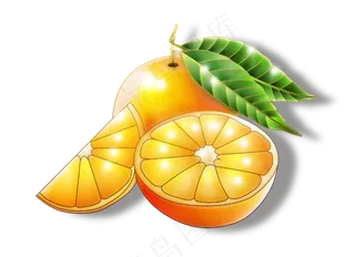 酸甜可口的新鲜橙子