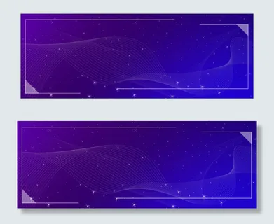 科技几何线条商务蓝色