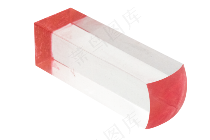 长条形透明印章