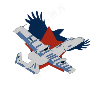 简约扁平卡通建军节空军战斗机飞