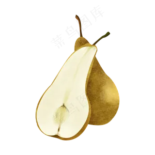 绿色雪梨香梨梨子新鲜水果绿色食