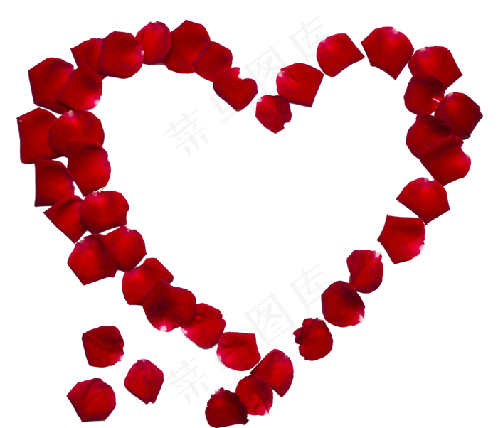花瓣爱心