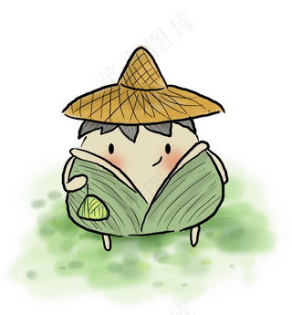 端午节可爱的卡通粽子