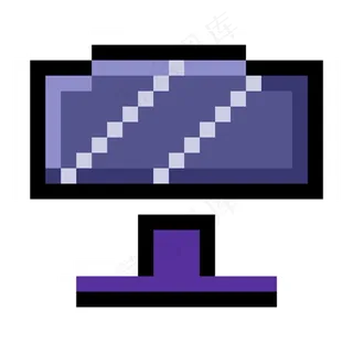 像素风格电脑图标