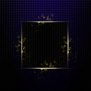 几何立体三角形绿色亮光