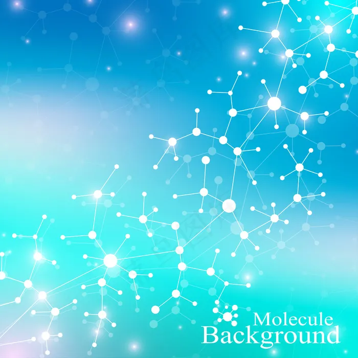 现代结构分子 dna。原子。医学、科学、技术、化学的分子和通信背景。医学科学背景。