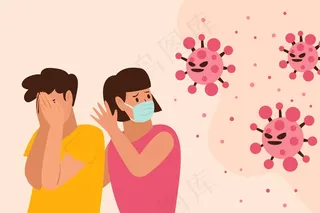 人们害怕冠状病毒病