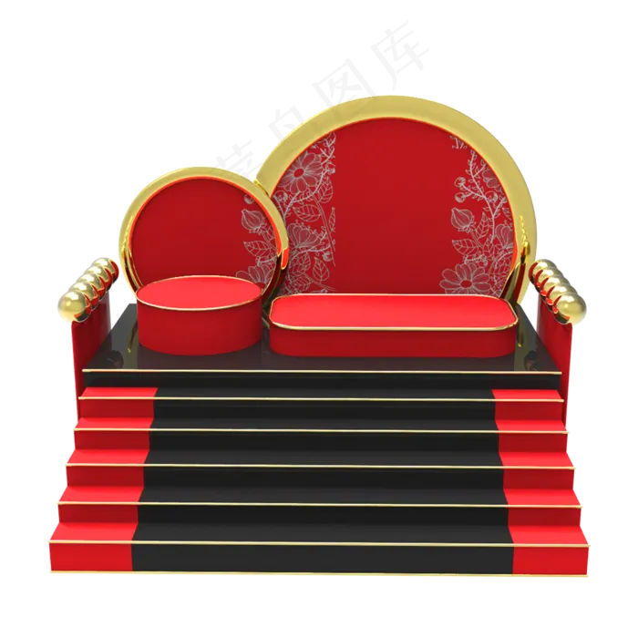 电商展台小舞台(2500X2500(DPI:299))psd模版下载