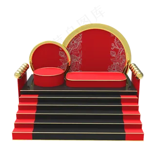 电商展台小舞台