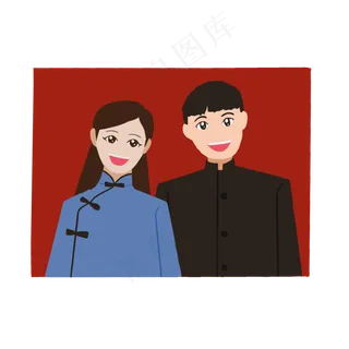 七夕领结婚证拍结婚照情侣