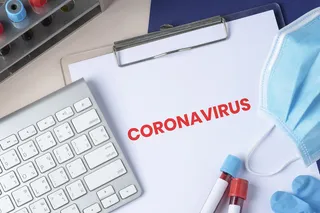 冠状病毒大流行社会横幅banner