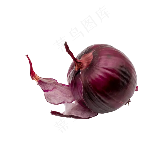 剥开的紫色洋葱蔬菜实物拍摄(2000X2000(DPI:300))