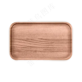 棕色木托盘免扣元素