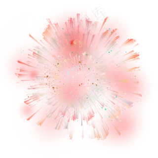 新年节日喜庆红色烟花 新年节日喜庆红色烟花