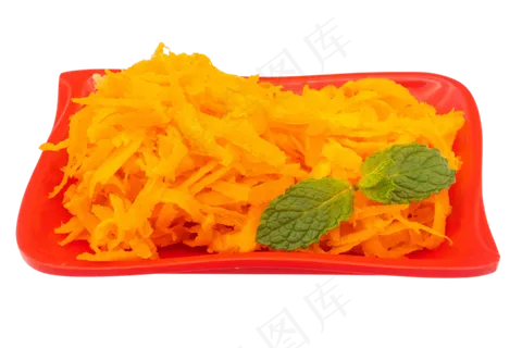 红色盘装萝卜条 红色盘装萝卜条