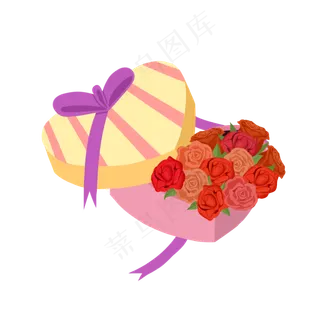 七夕玫瑰花礼盒