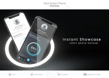 像素完美智能手机模型样机