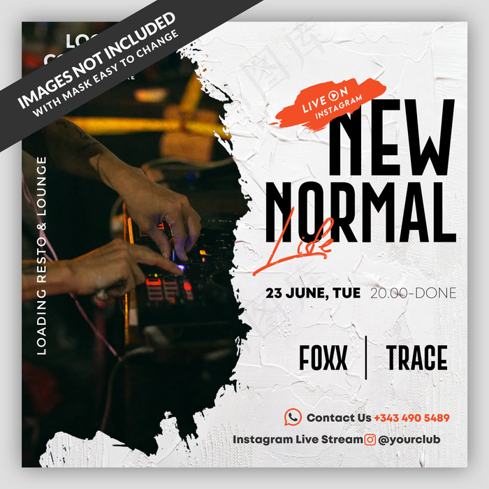 Dj宣传单,DM传单派对俱乐部