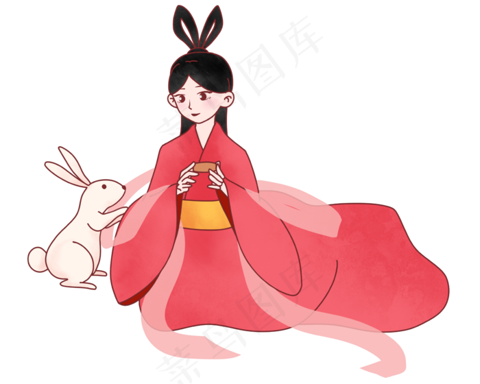 中秋节嫦娥玉兔