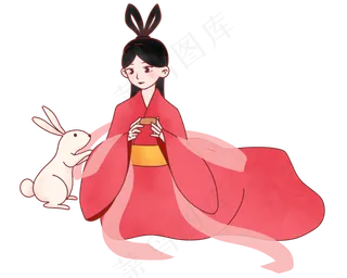 中秋节嫦娥玉兔