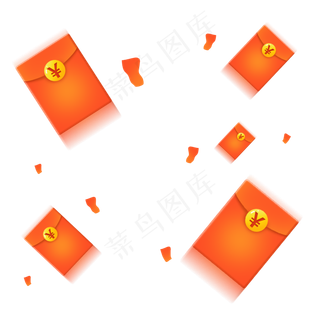 电商促销红色红包