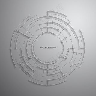 技术与未来抽象背景