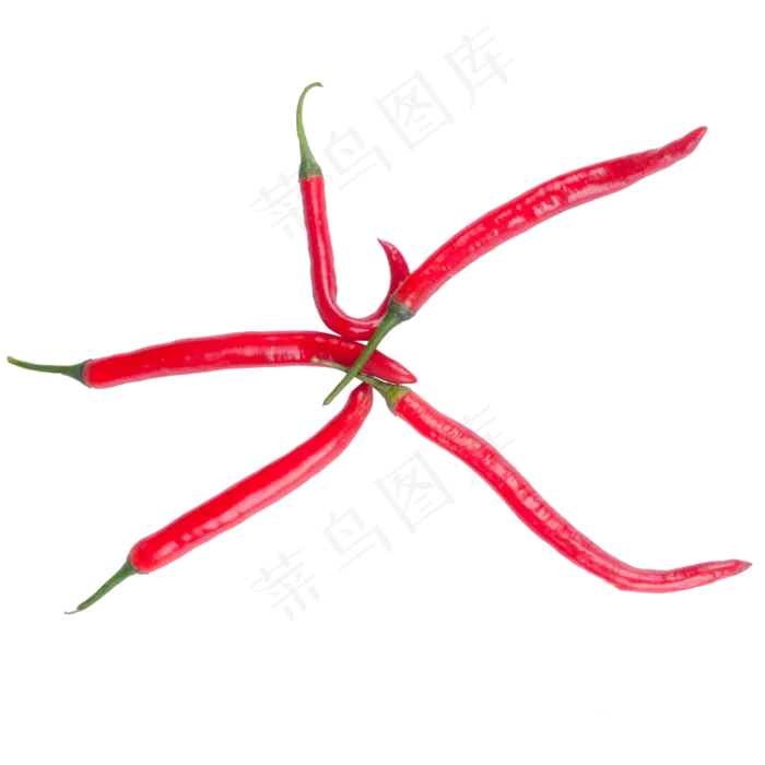 红色辣椒食物元素(2000X2000(DPI:300))