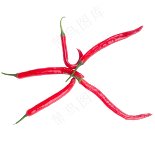 红色辣椒食物元素