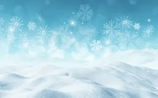 与雪的圣诞节背景