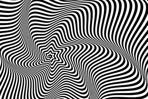 迷幻性视错觉背景