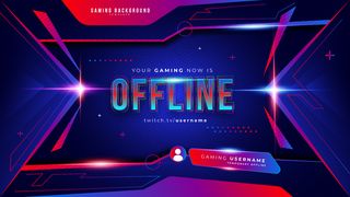 离线抽搐流的抽象未来游戏背景