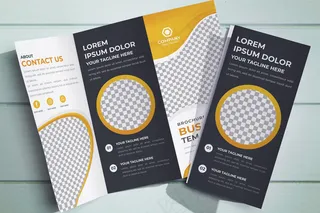 宣传册概念模型样机俯视图