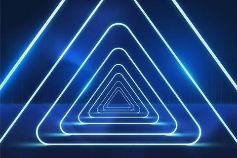 抽象霓虹灯背景