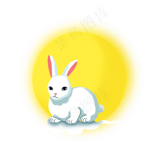 中秋节月亮兔子