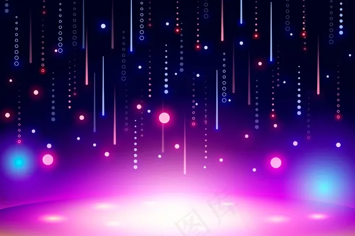 生动霓虹抽象壁纸eps,ai矢量模版下载